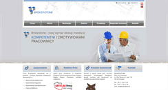 Desktop Screenshot of brokerstone.pl